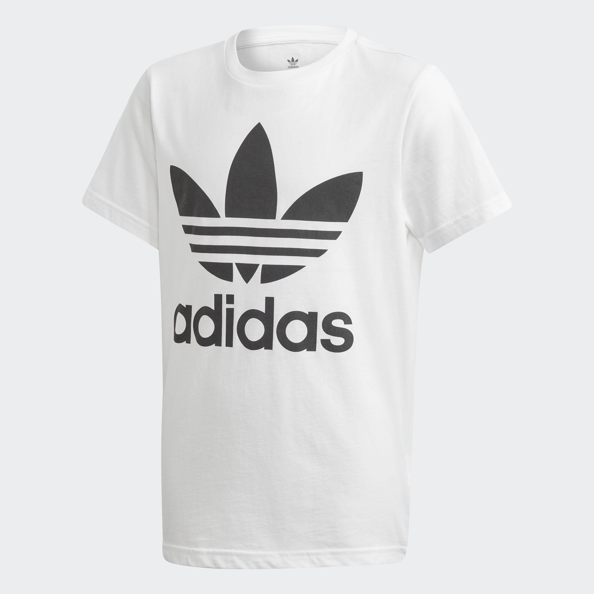 adidas trefoil tee gold