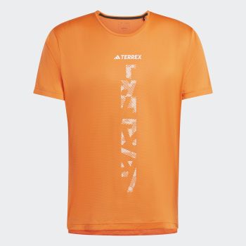 T-shirt adidas trail on sale riot 1/2 zip homme