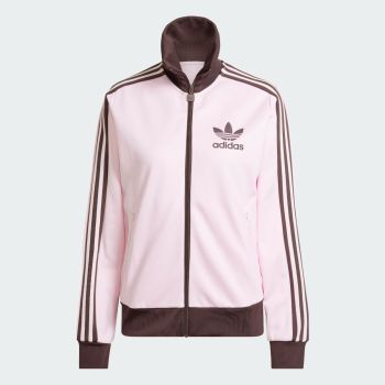 Adidas pink track top discount