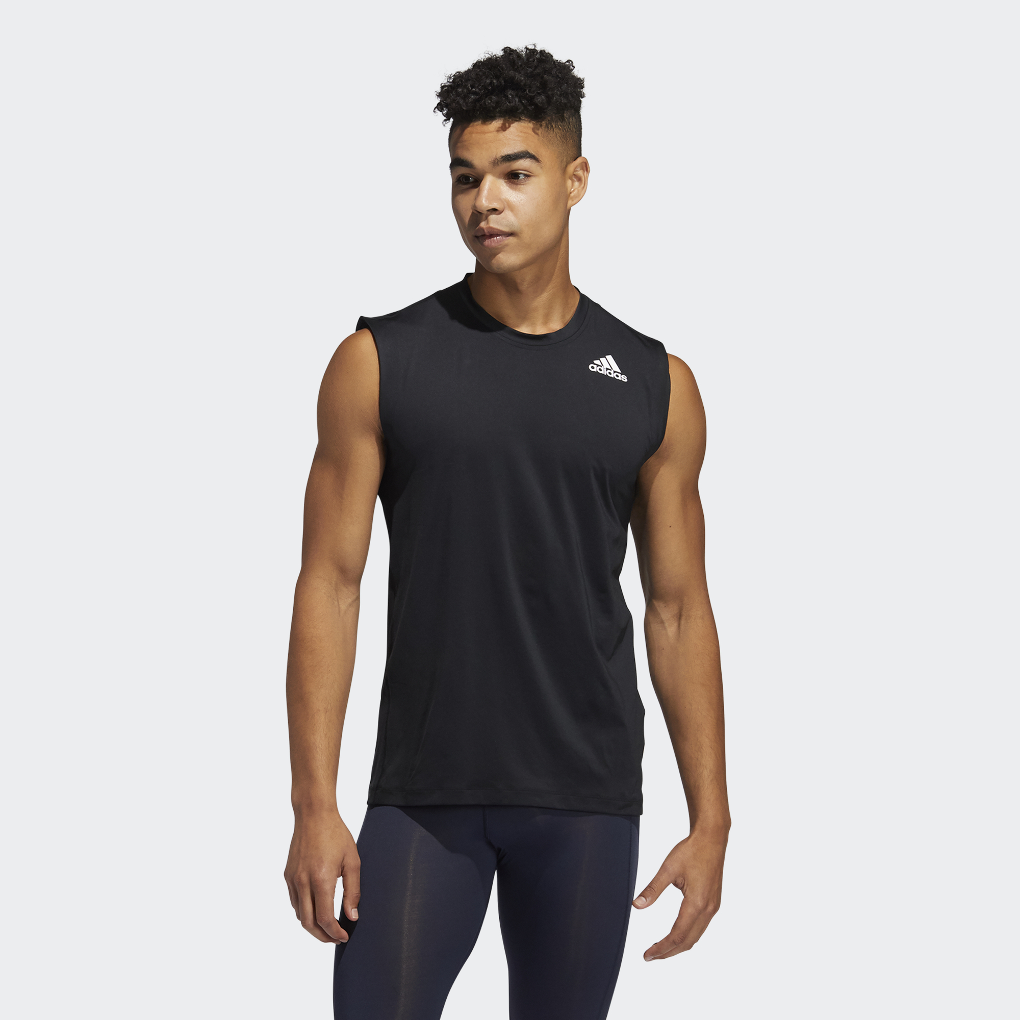 Techfit Sleeveless Fitted Tank Top