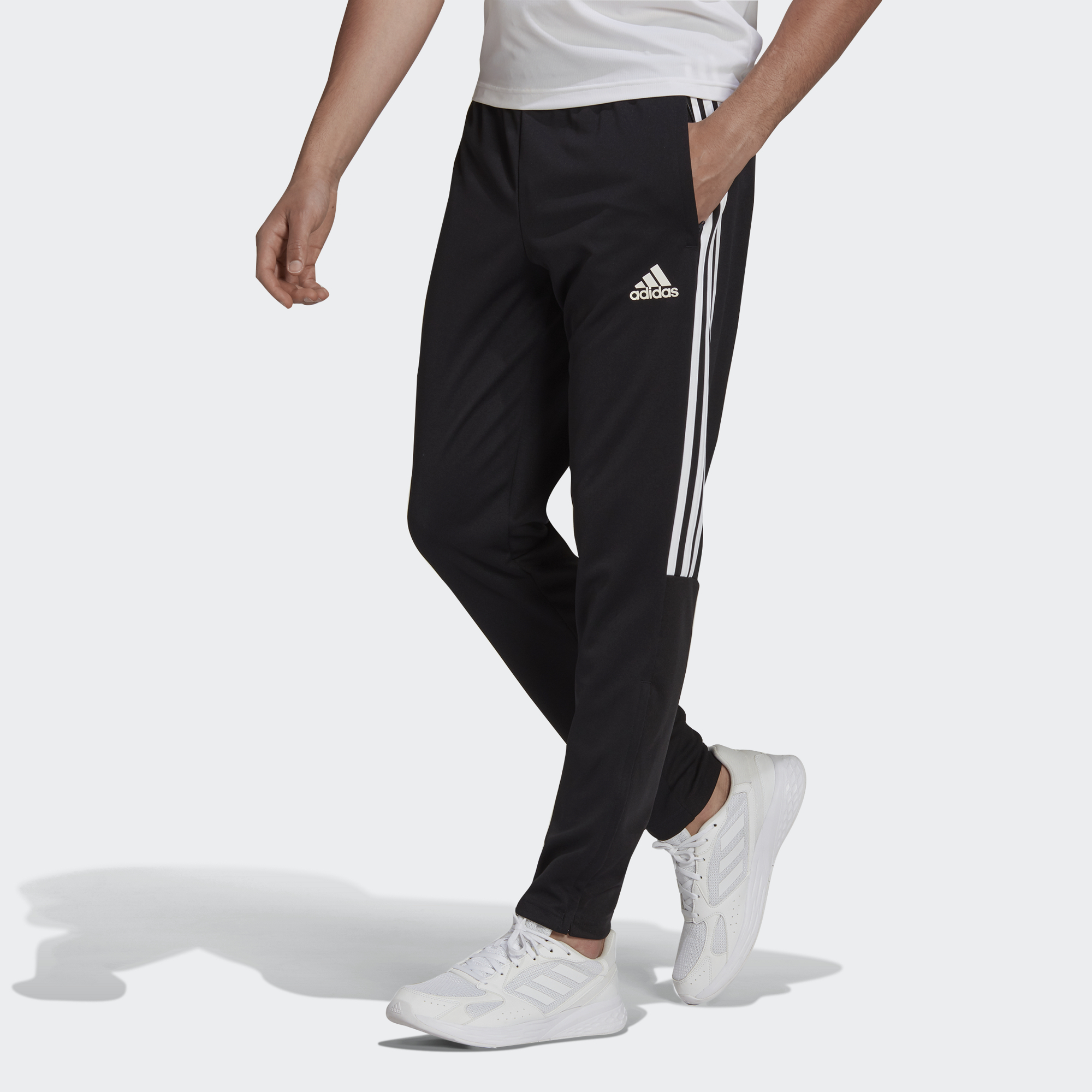 Slim Tapered Cut 3-Stripes Pants