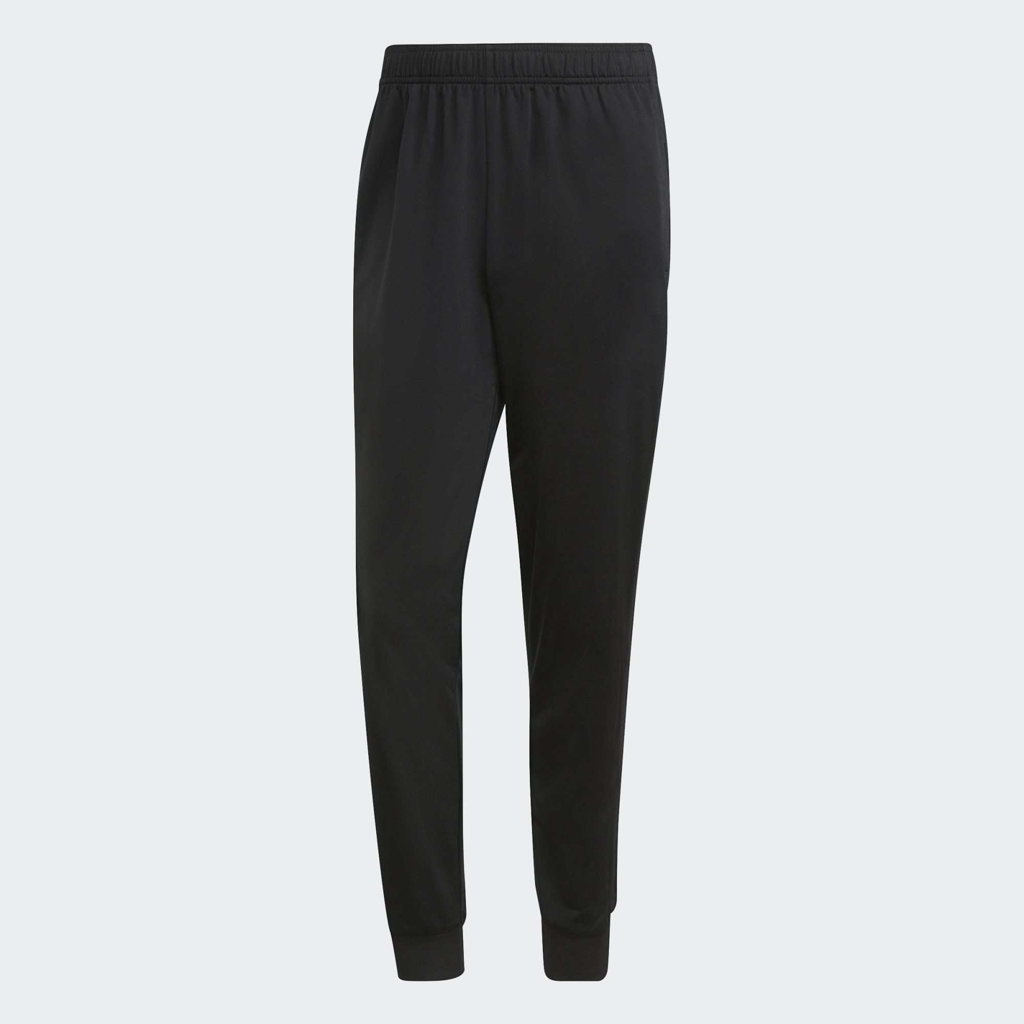 Essentials Warm-Up Tapered 3-Stripes Tracksuit Bottoms