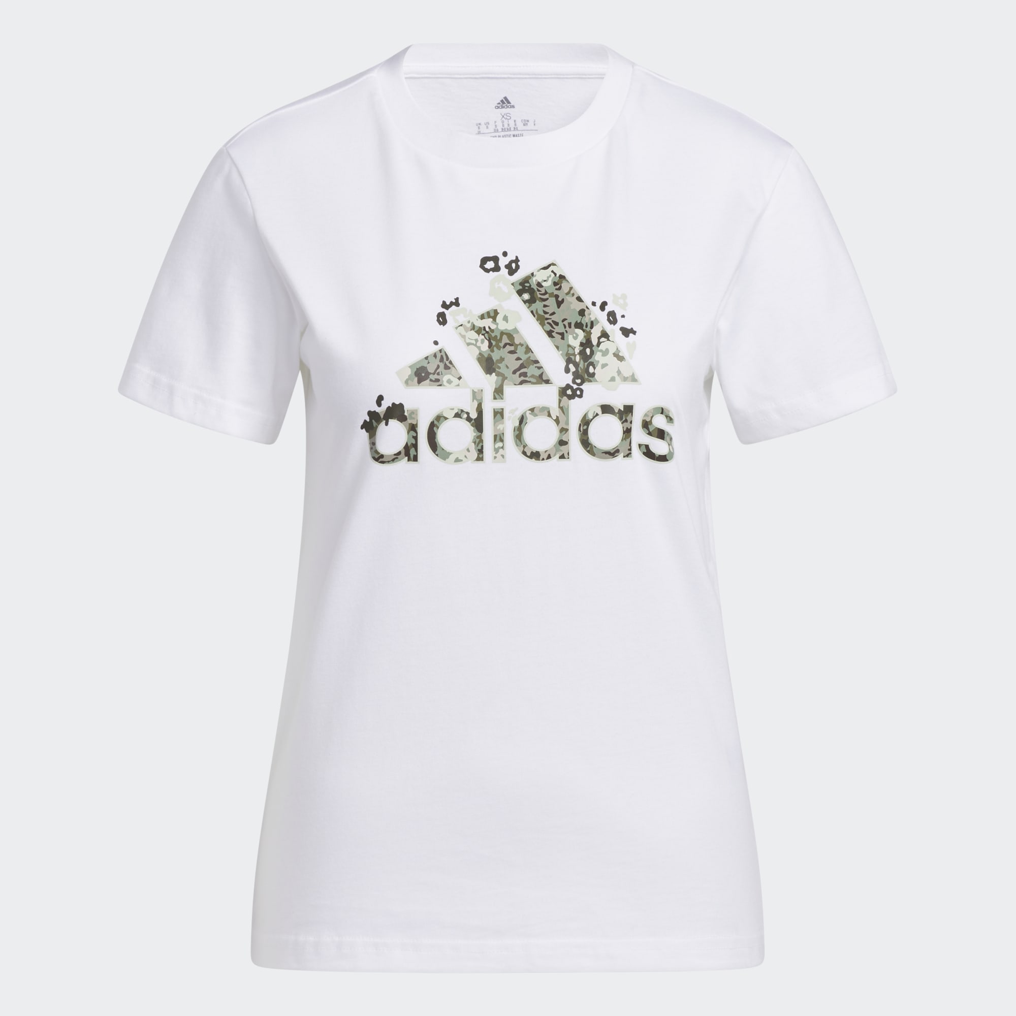 Floral Badge of Sport Graphic T-Shirt