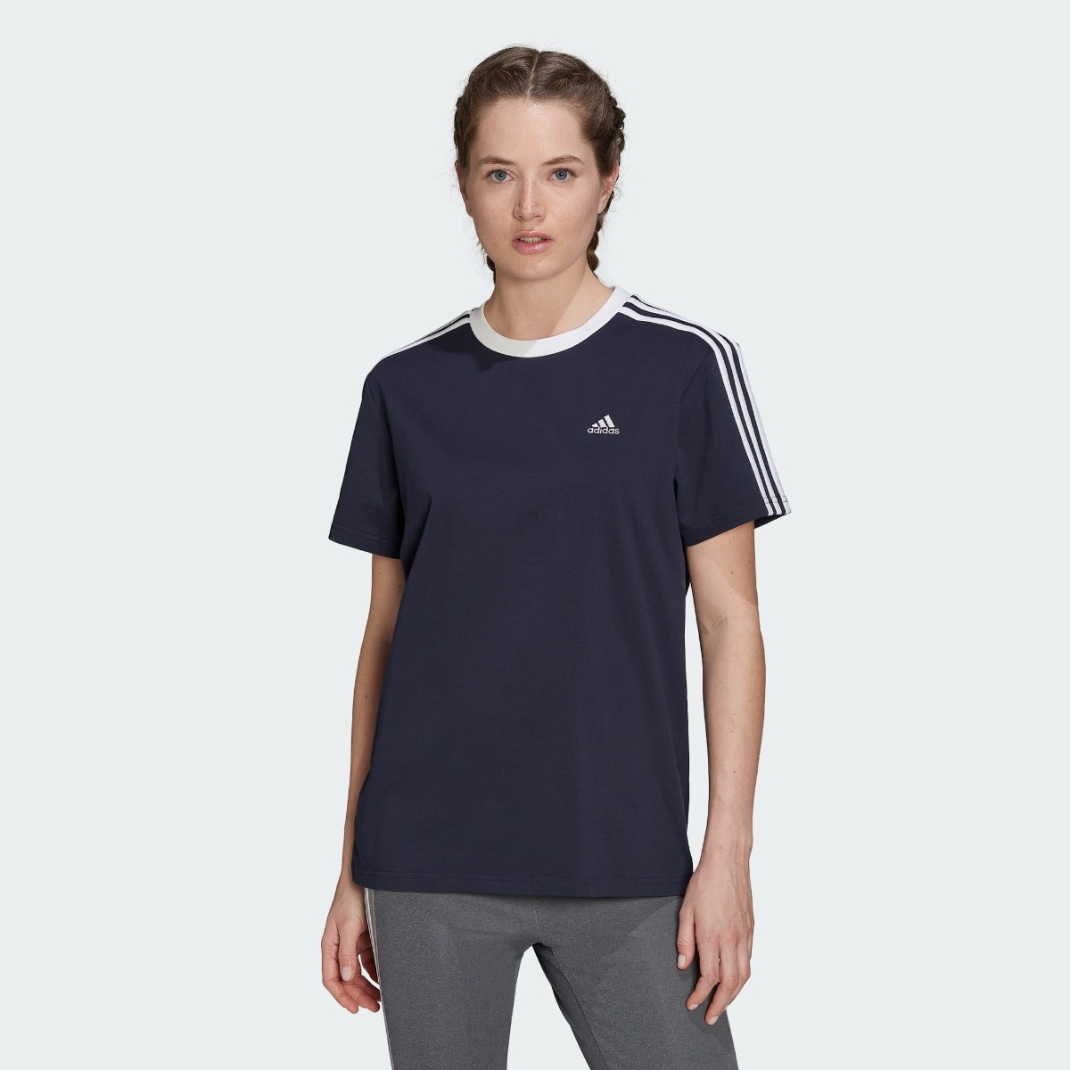 Maglietta adidas shop 3 stripes