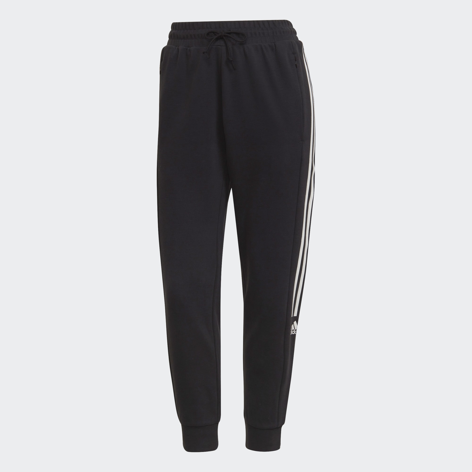 Adidas training id cheap terry joggers in black