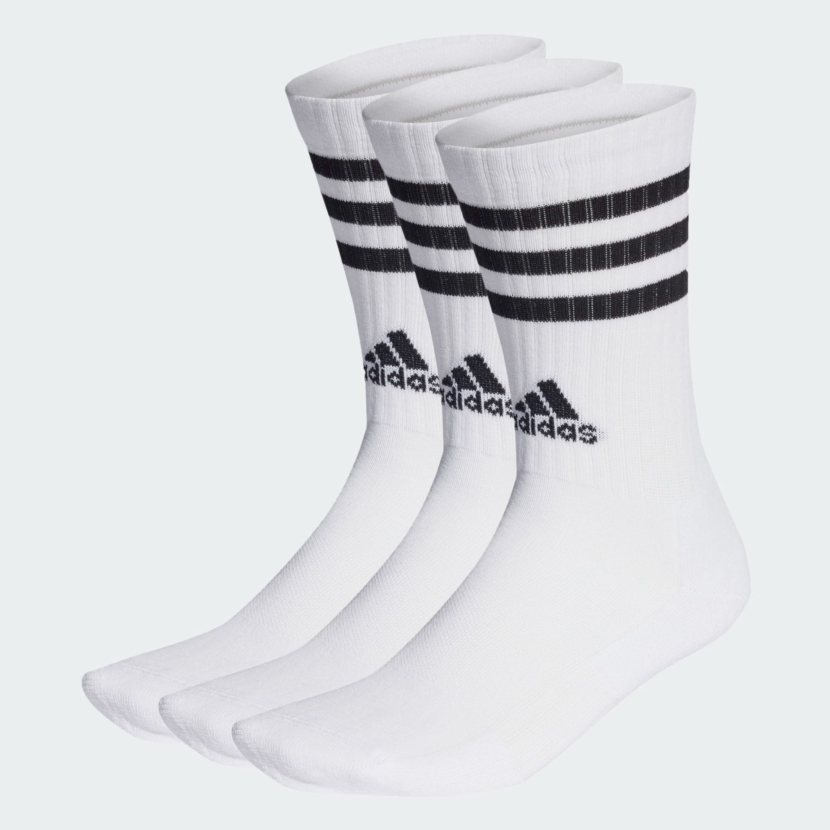 Adidas 3 stripes statement crew socks clearance