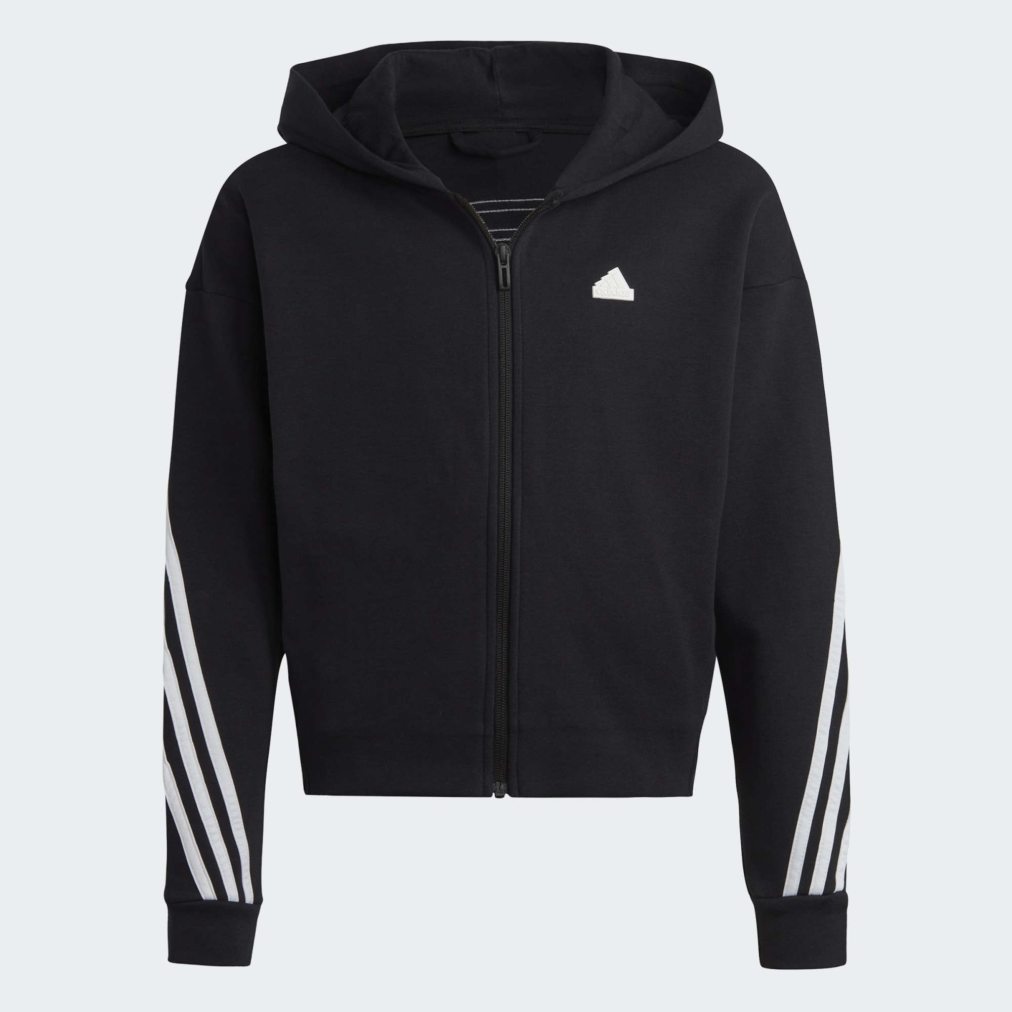 Future Icons 3 Stripes Full Zip Hoodie