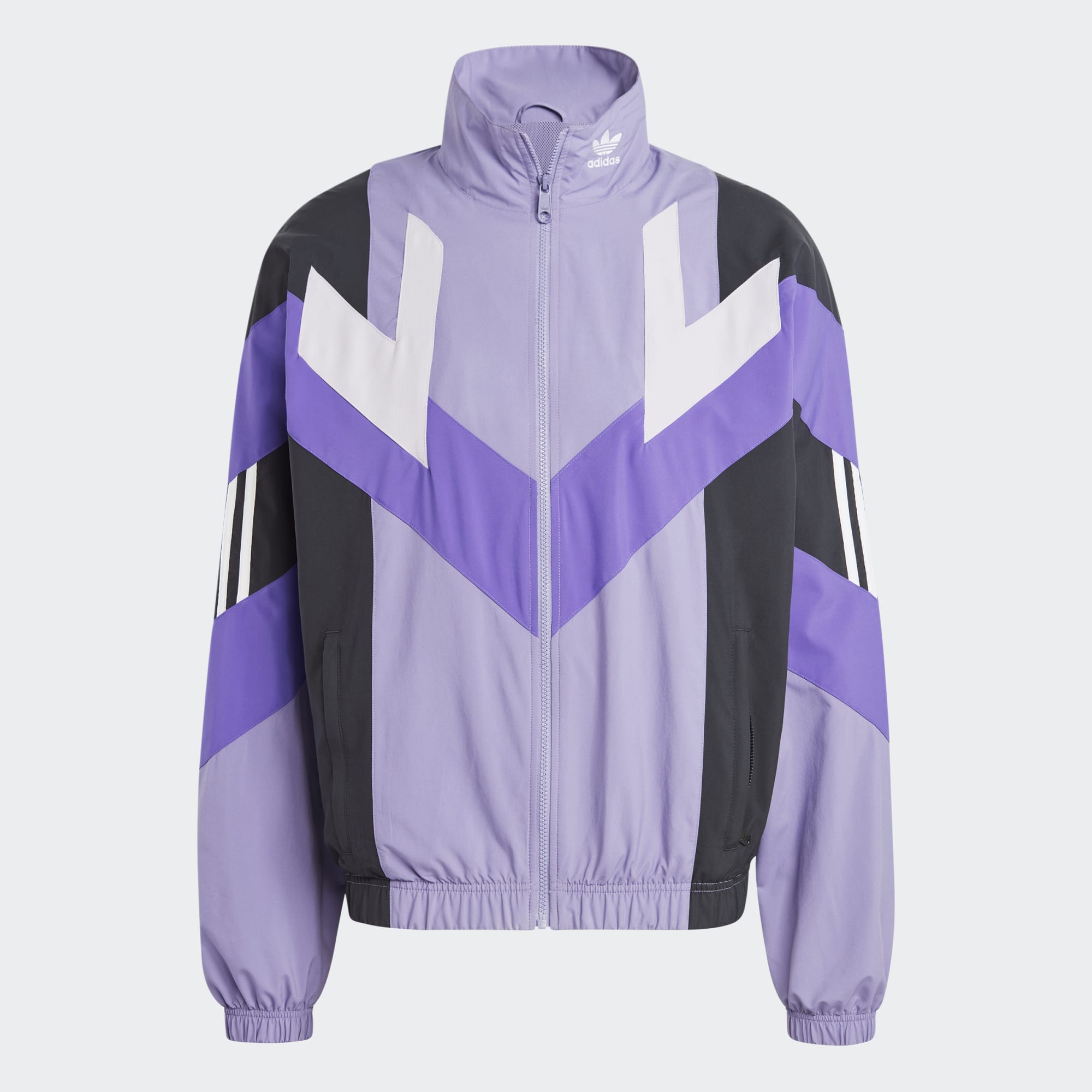 Adidas woven track best sale top