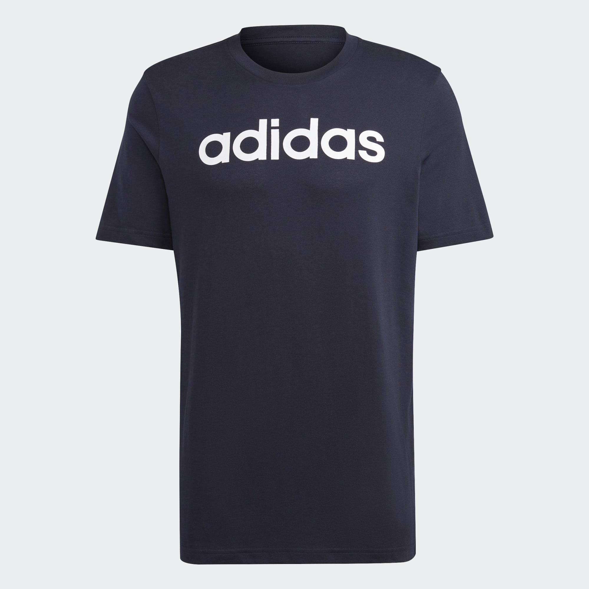Essentials Single Jersey Linear Embroidered Logo T Shirt