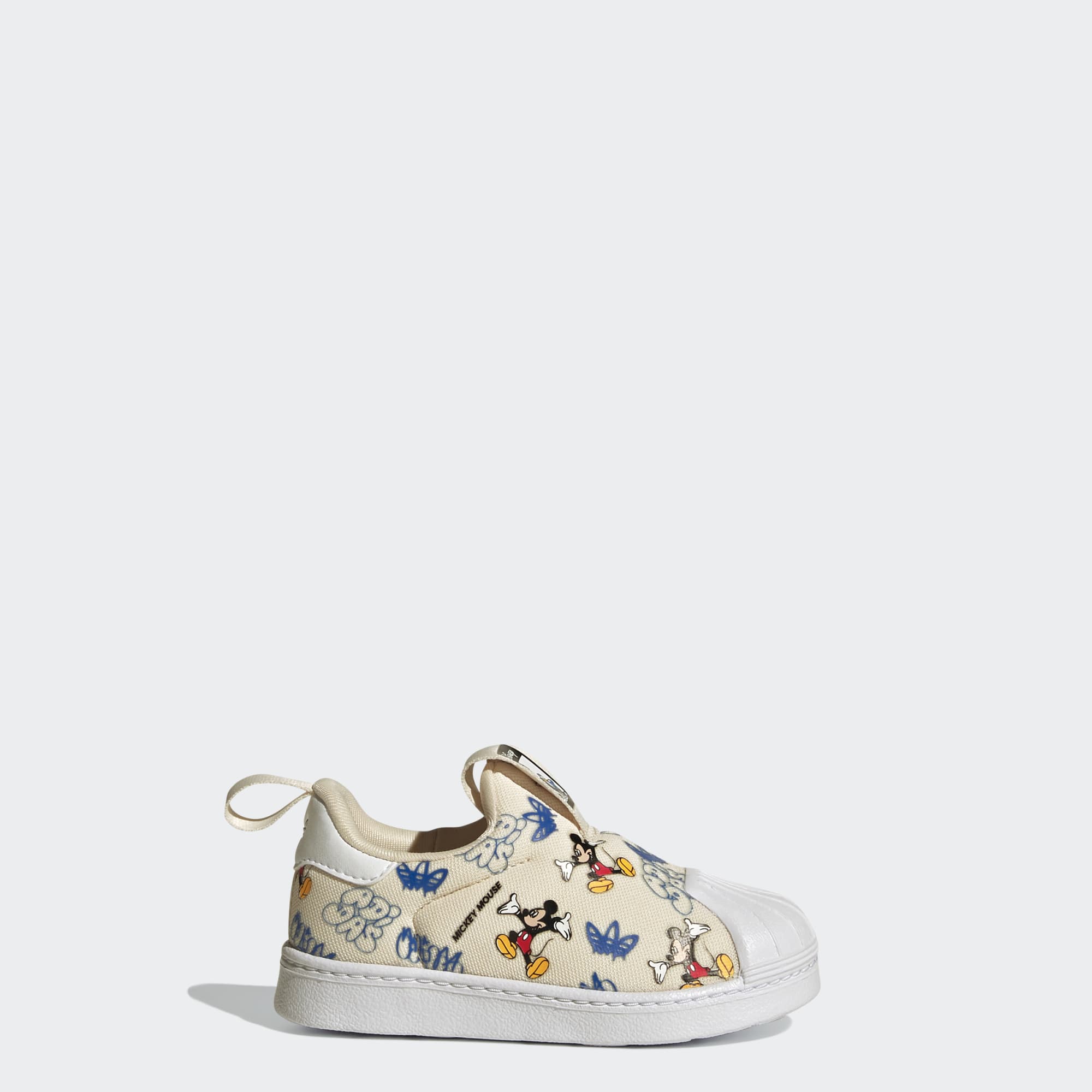 Adidas mickey mouse sandals top