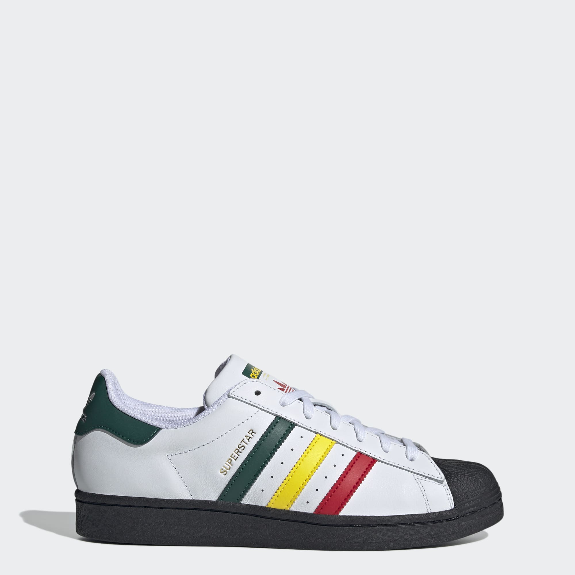 Adidas superstar rasta top