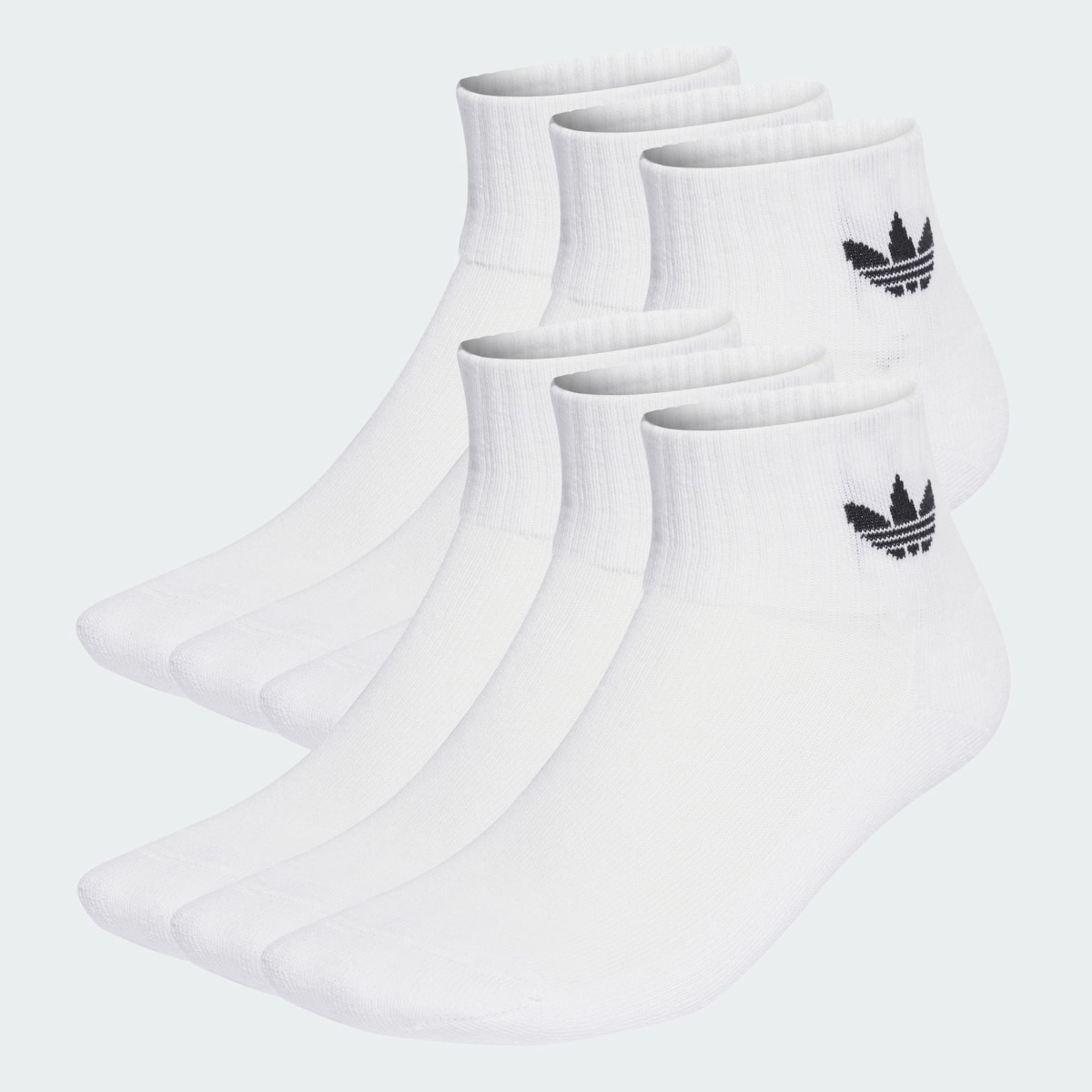 Mid Ankle Socks 6 Pairs