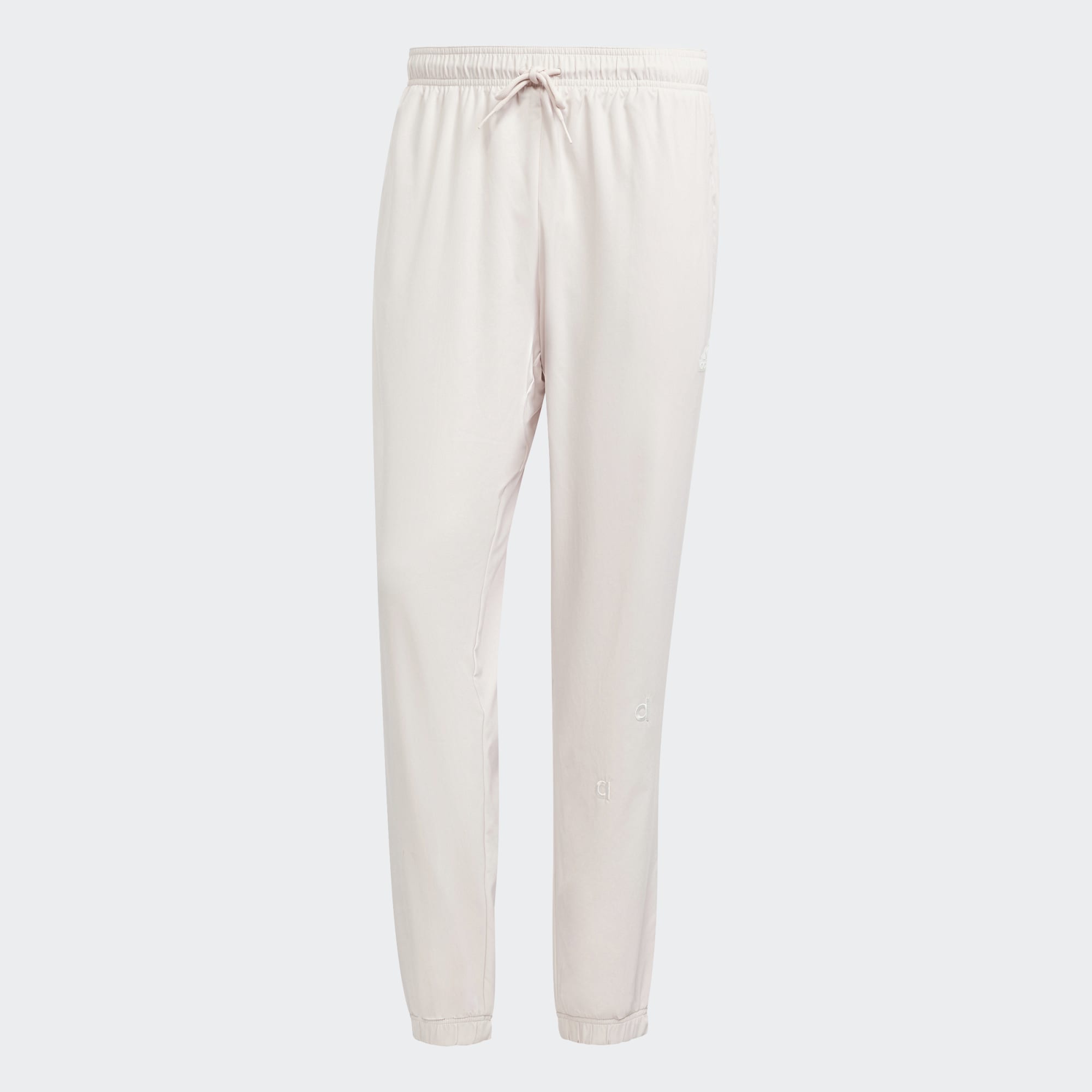 Embroidered Woven Tracksuit Bottoms