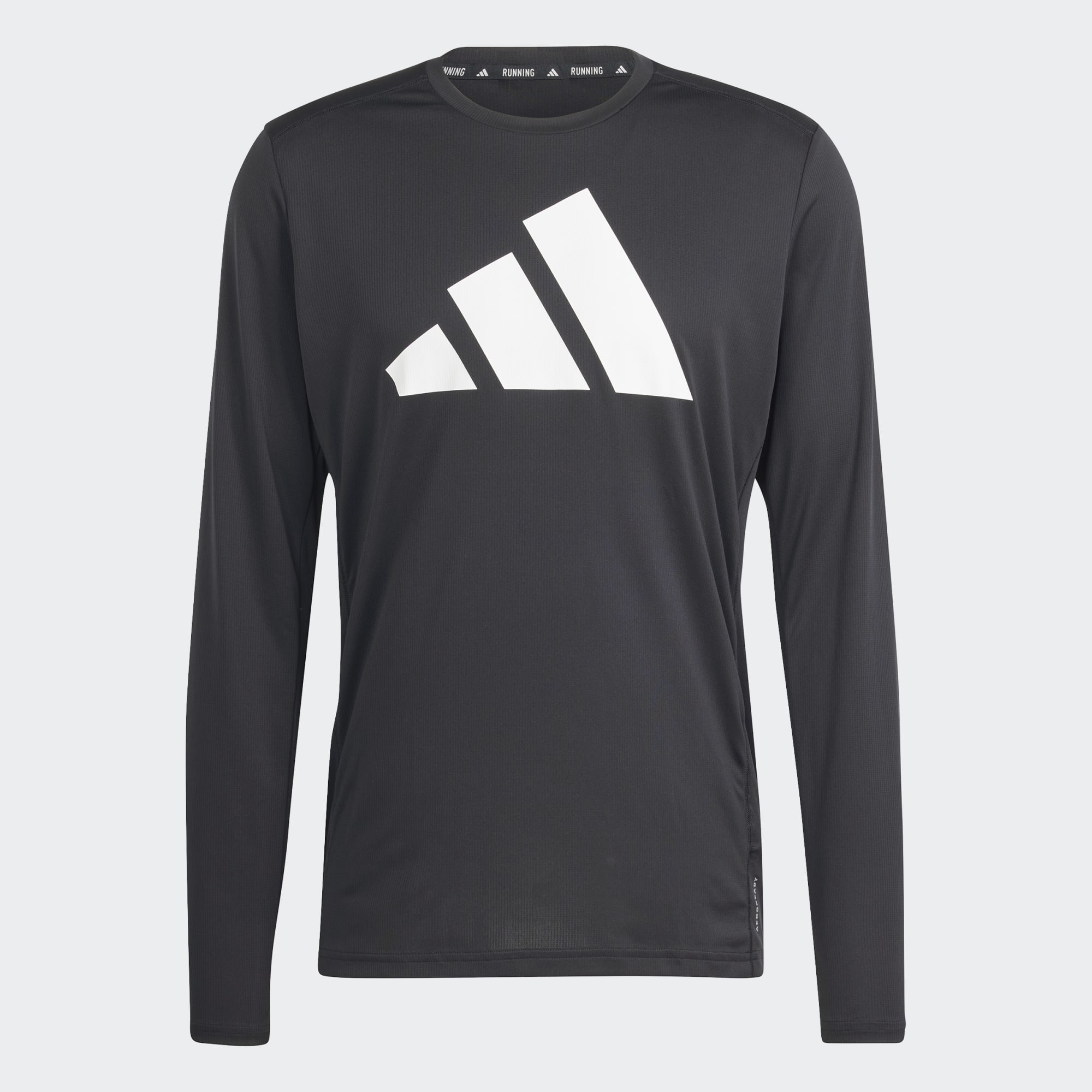Adidas long sleeve top black best sale