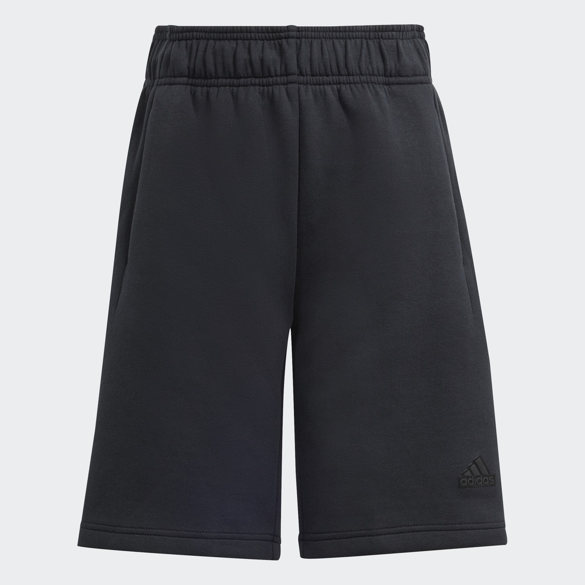 Kids black hotsell adidas shorts
