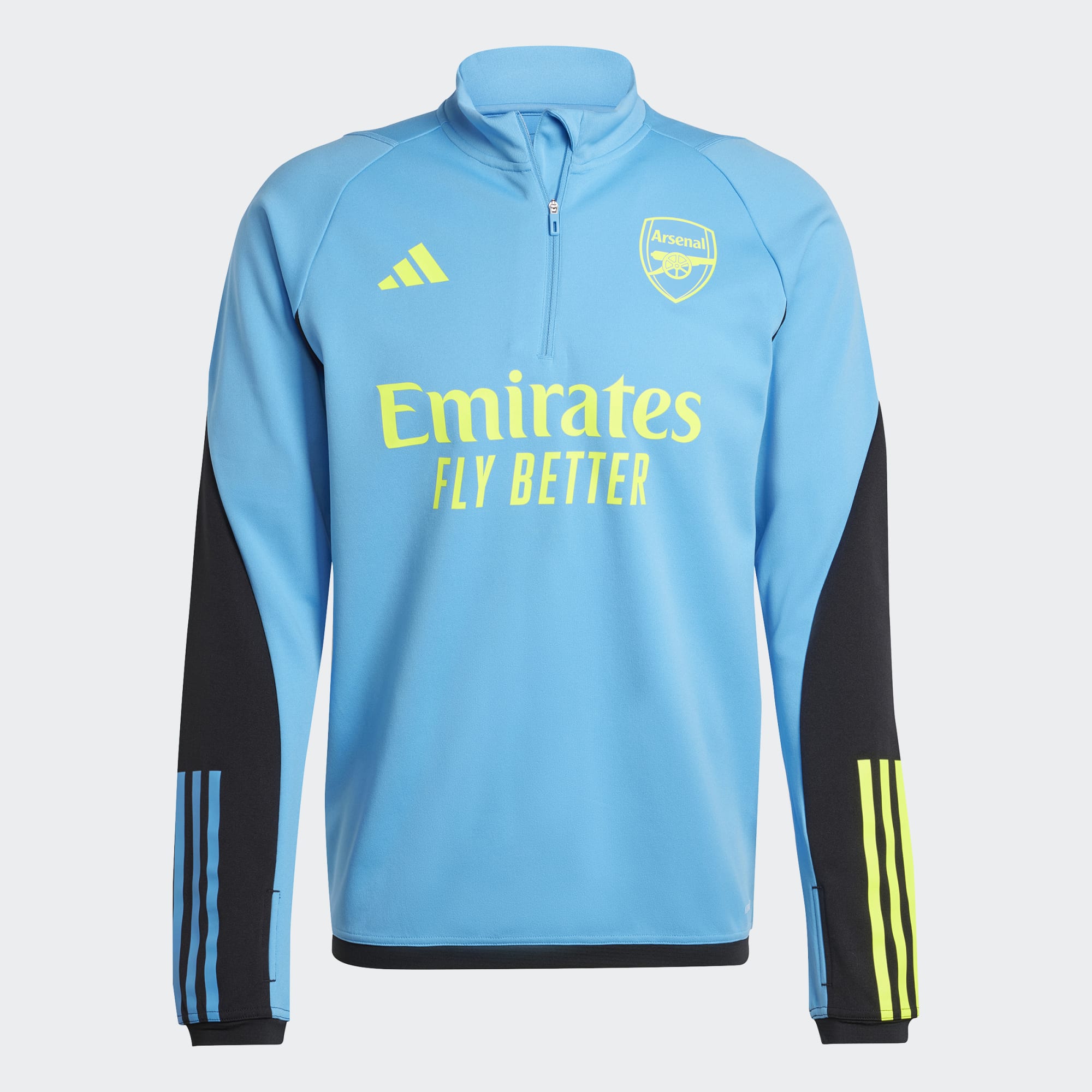 Grey arsenal training top store