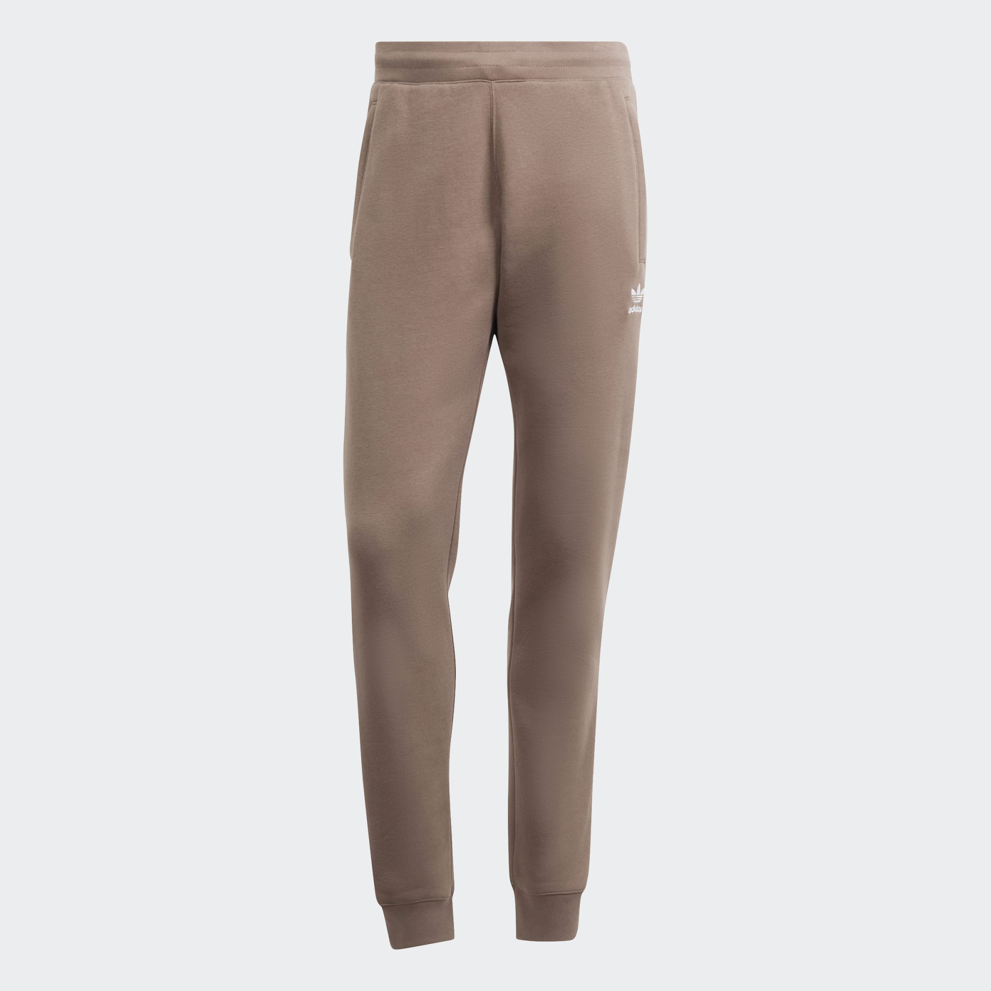 Adidas men's classic trefoil cuffed sweatpants clearance