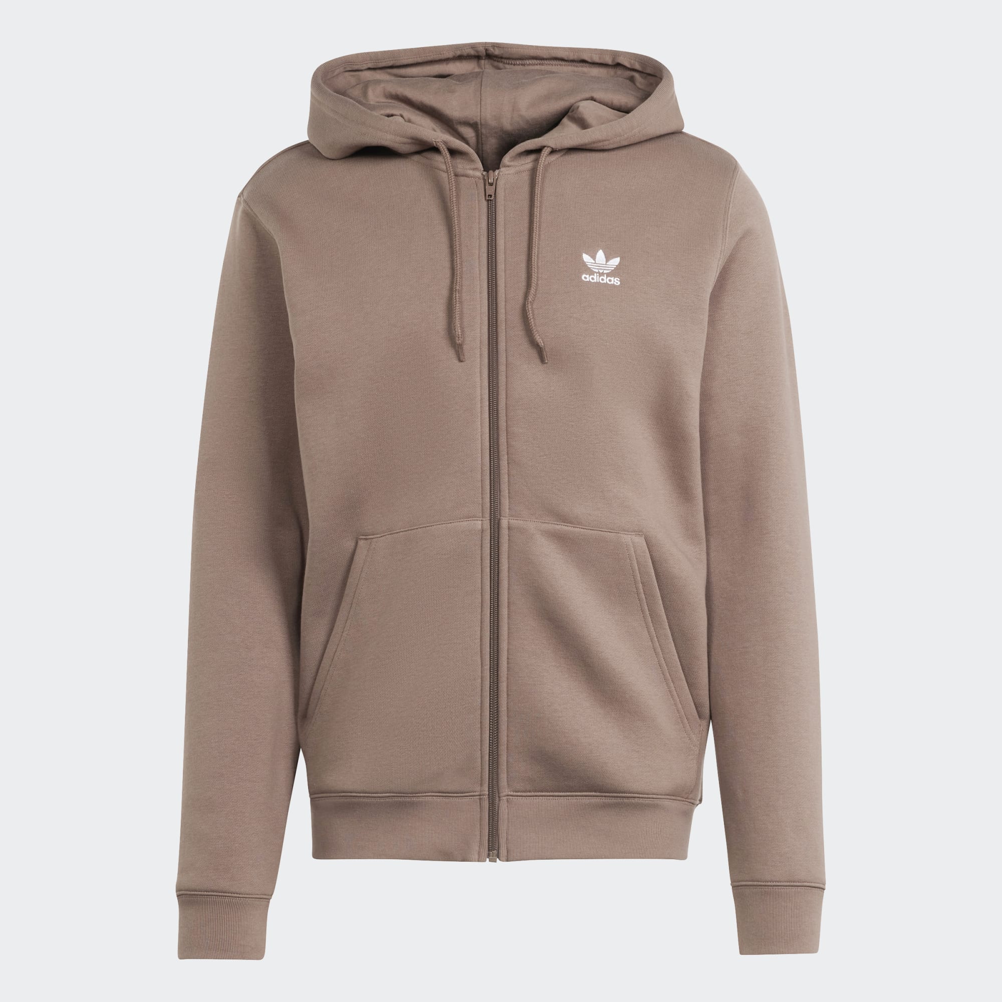 Trefoil Essentials Full-Zip Hoodie
