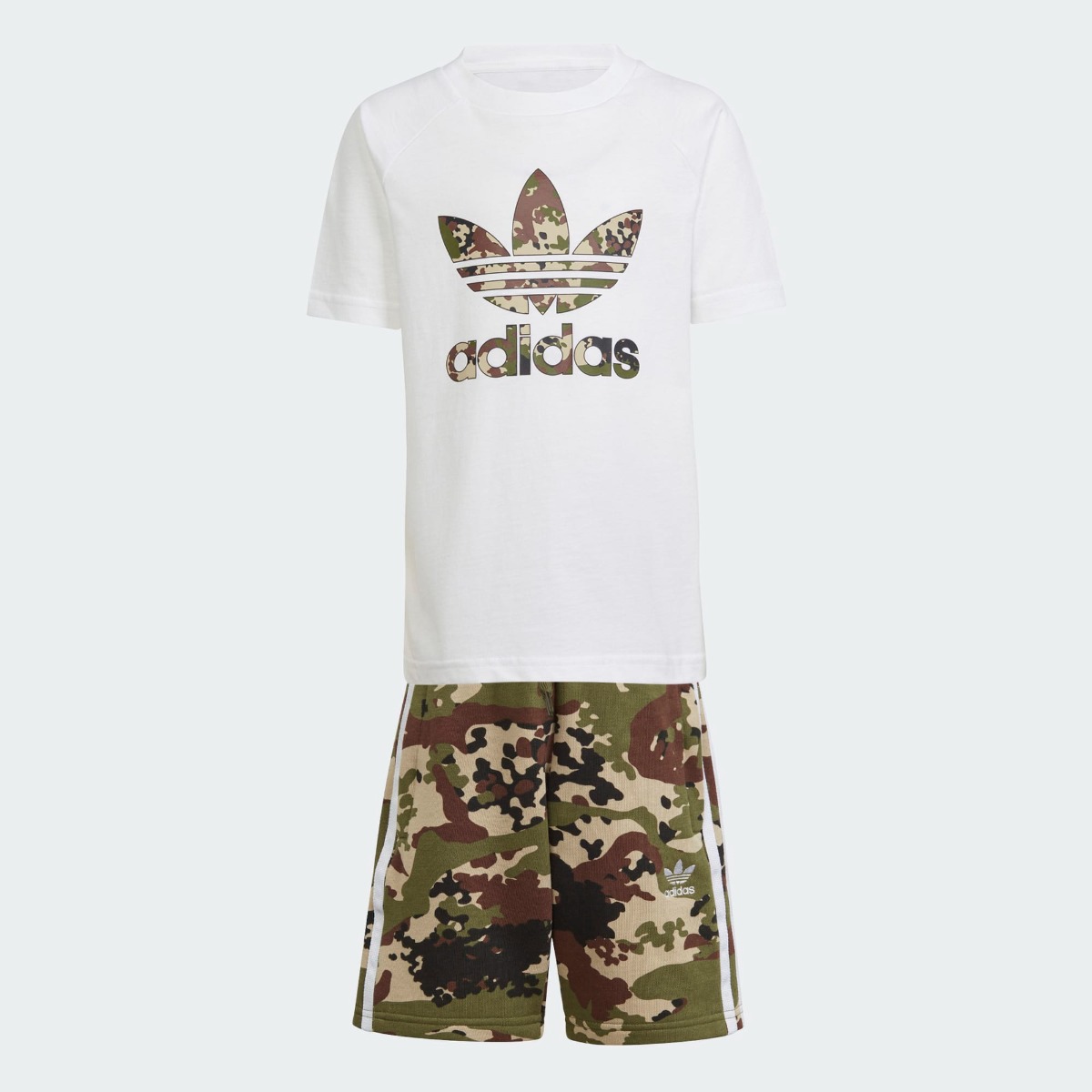 Camo Short Tee Set