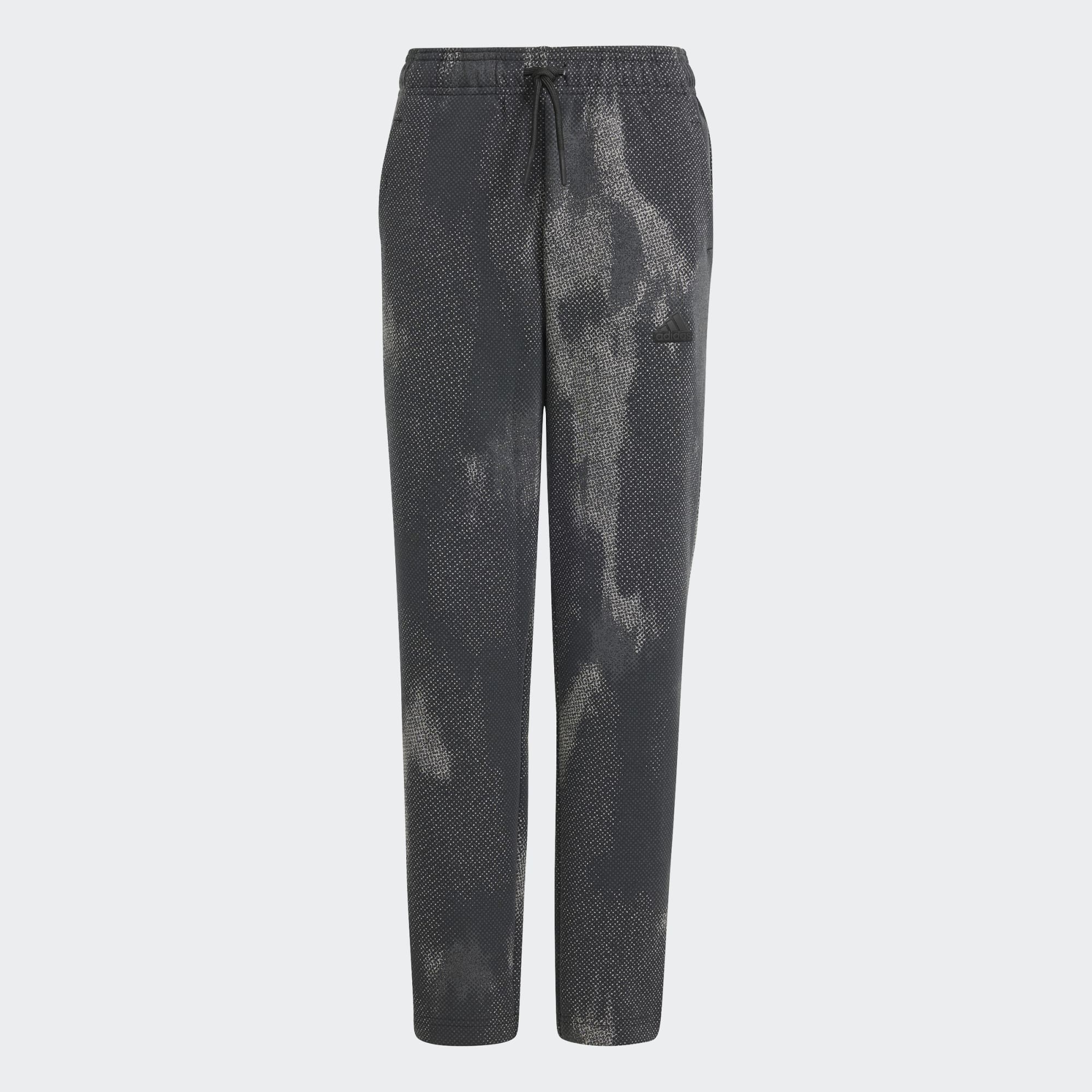 Future Icons Allover Print Ankle Length Joggers Kids