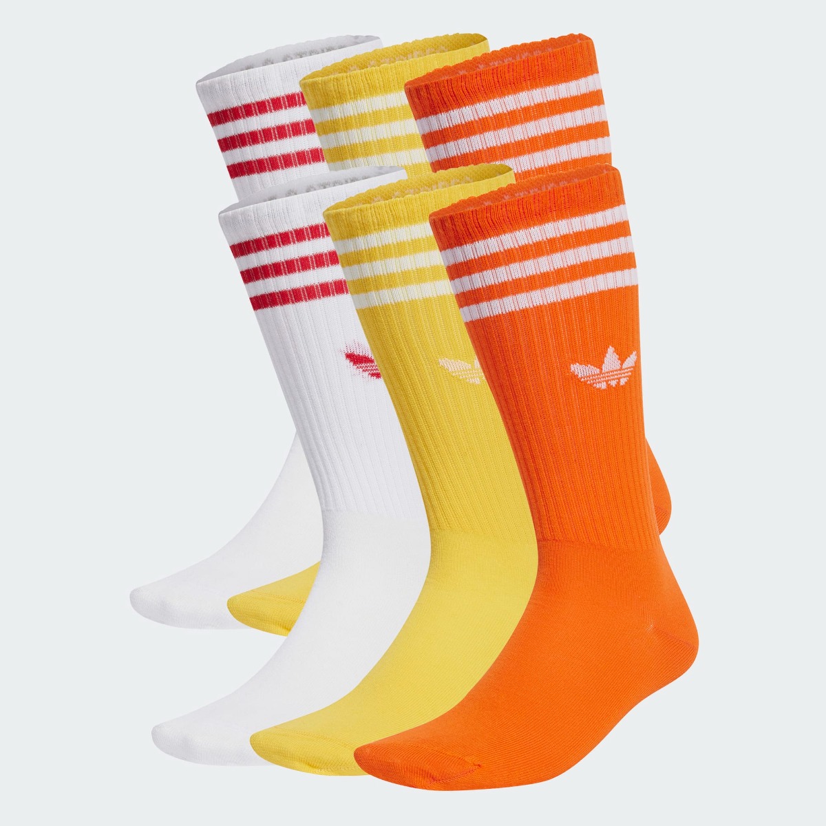 Solid Crew Socks 3 Pairs