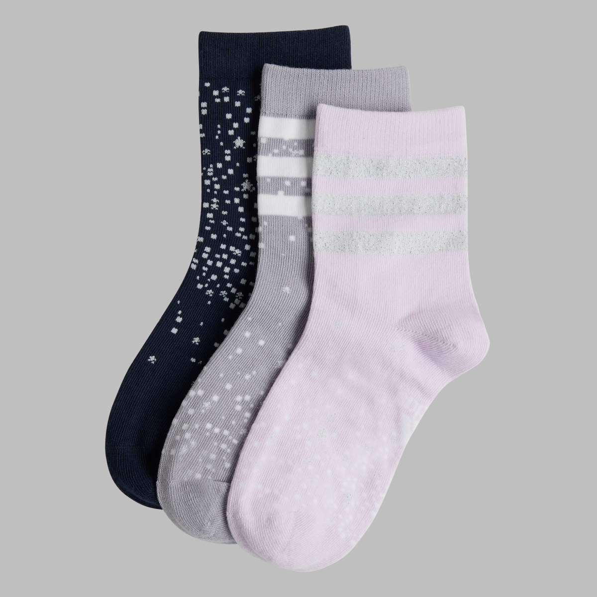 Winter Glam Socks 3 Pair Pack