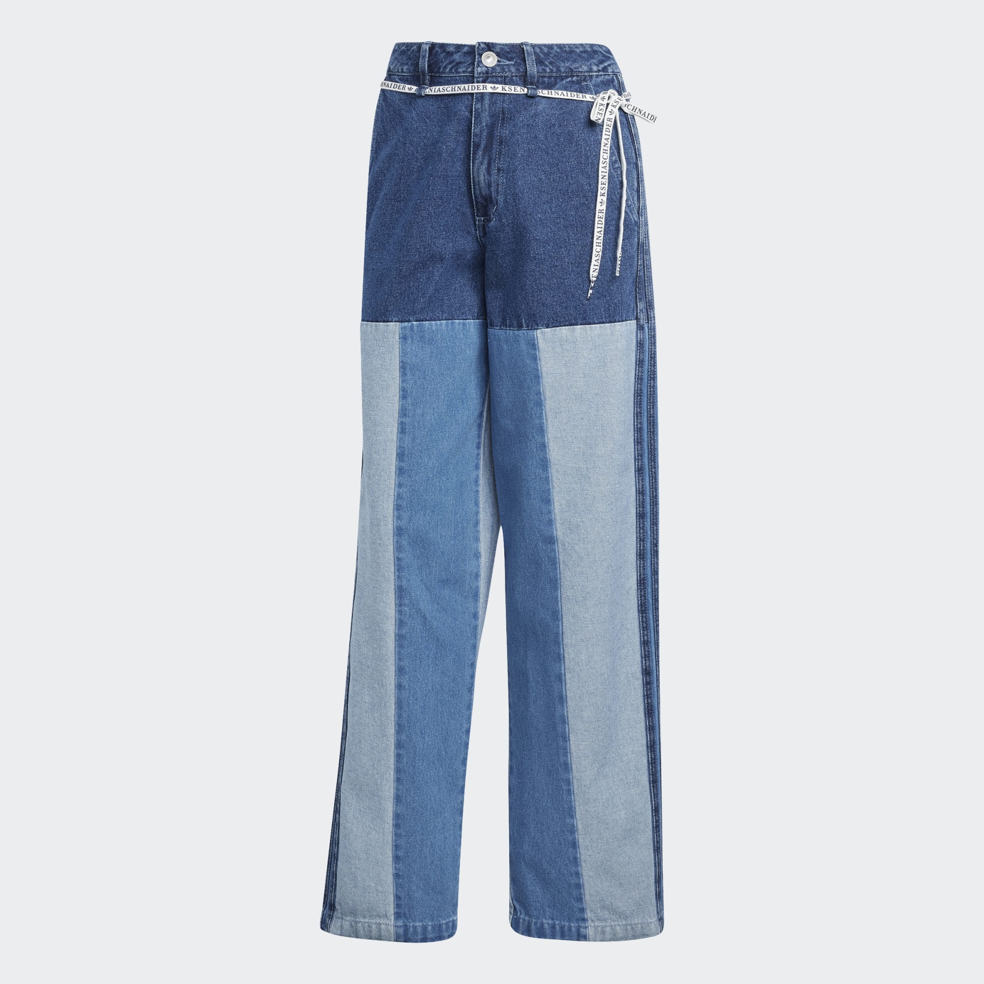 Kseniaschnaider Patchwork Straight Leg Jeans