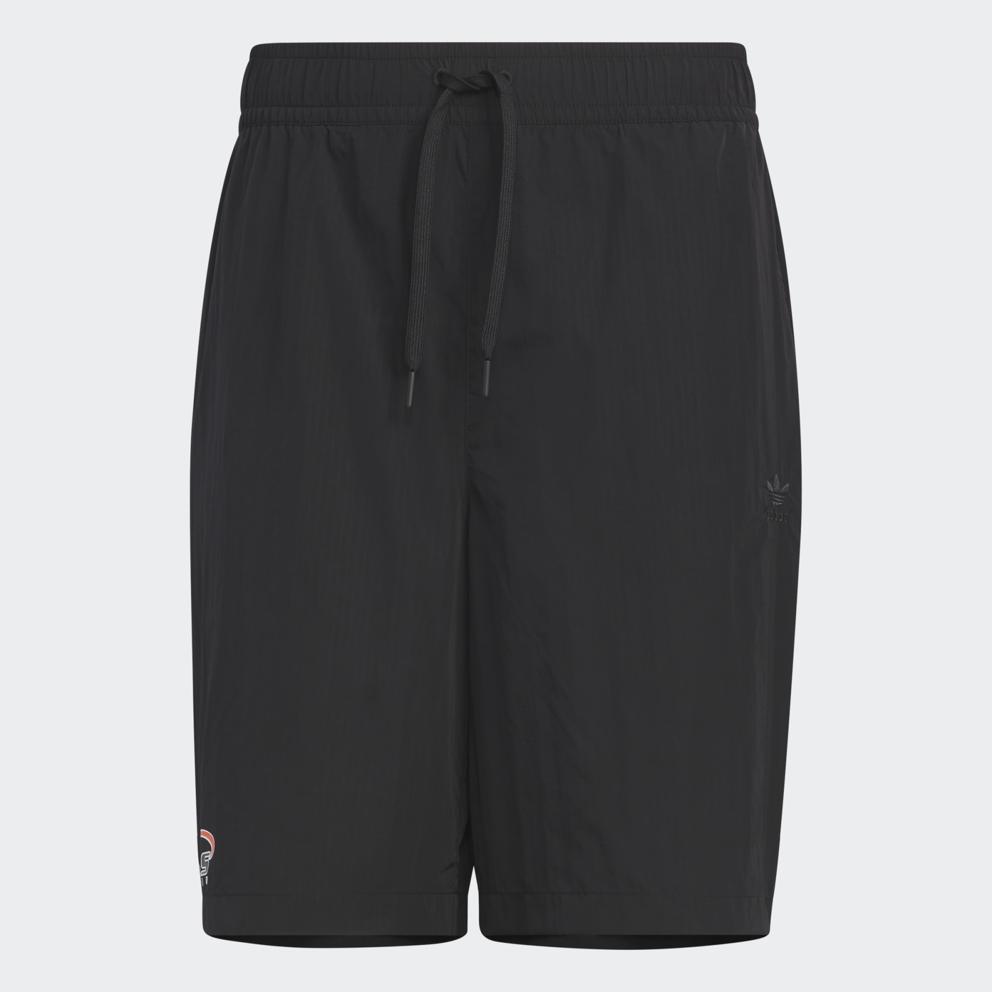 Trefoil Logo Play Football Graphic Light Woven Shorts