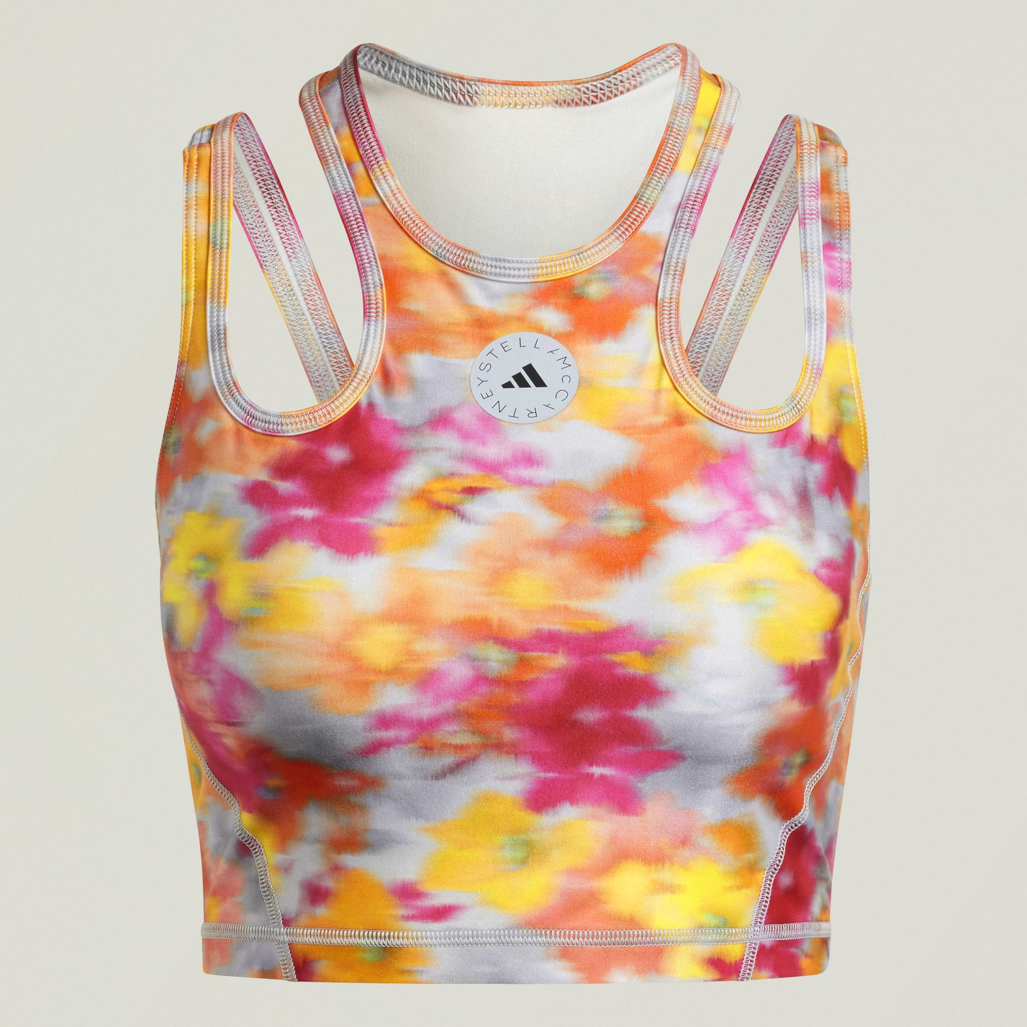 adidas by Stella McCartney TruePurpose Printed Shine Crop