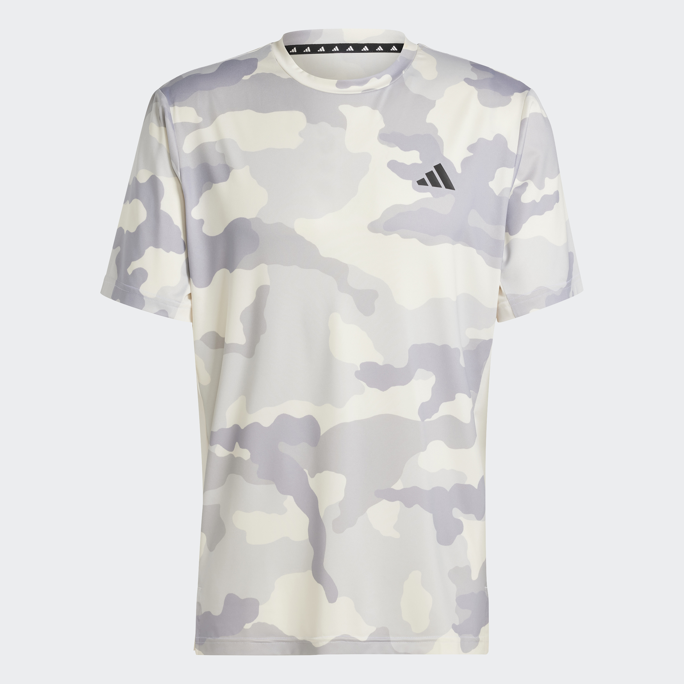 Train Essentials Camo Allover Print T-Shirt