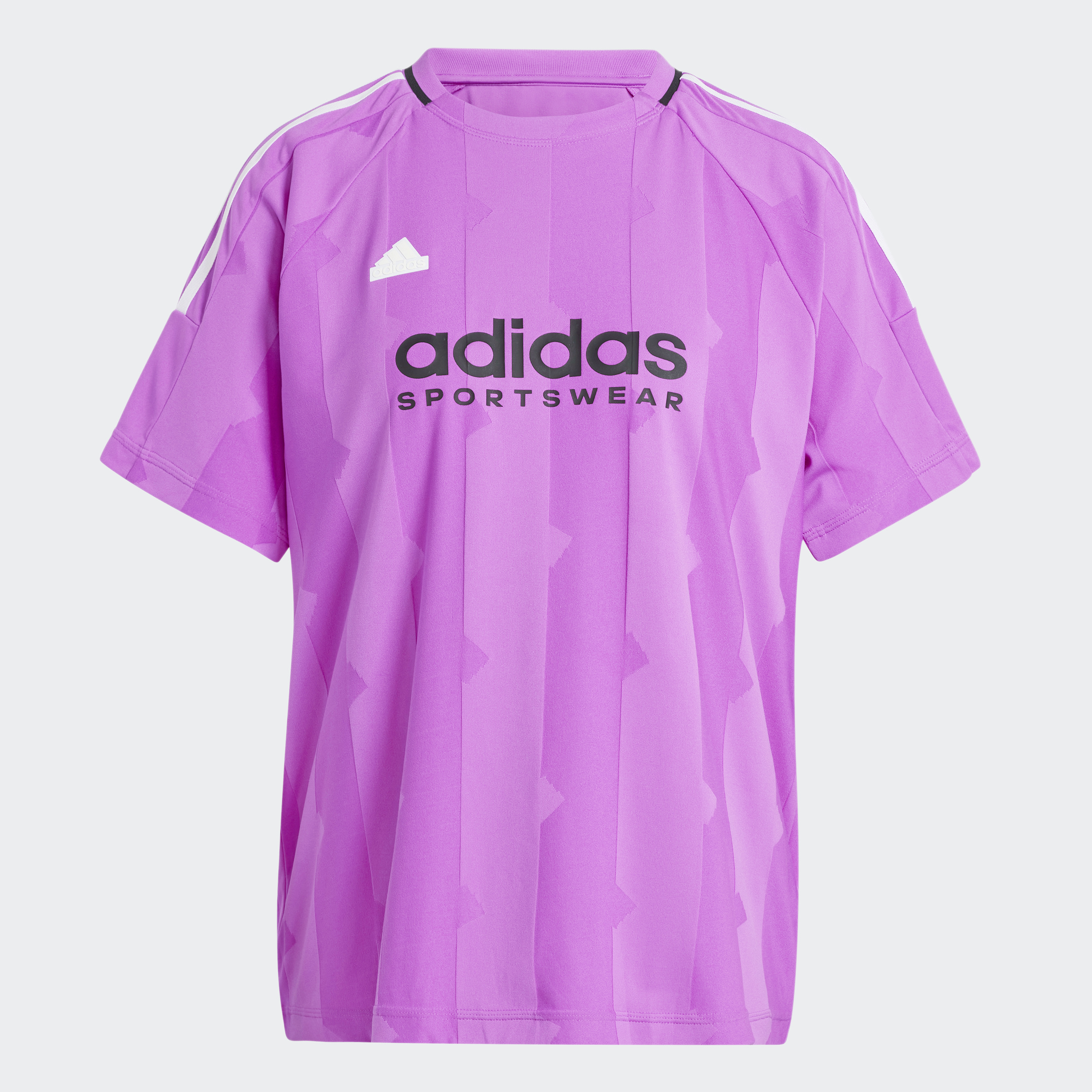 Tiro Cut 3-Stripes Jacquard Boyfriend T-Shirt