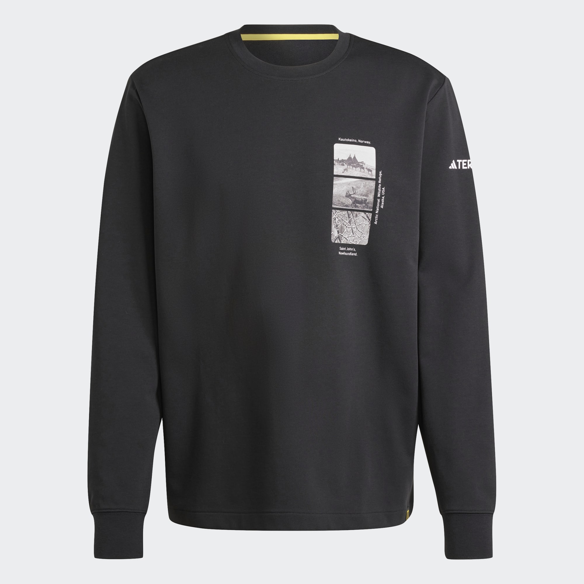National Geographic Long Sleeve Graphic T Shirt Gender Neutral