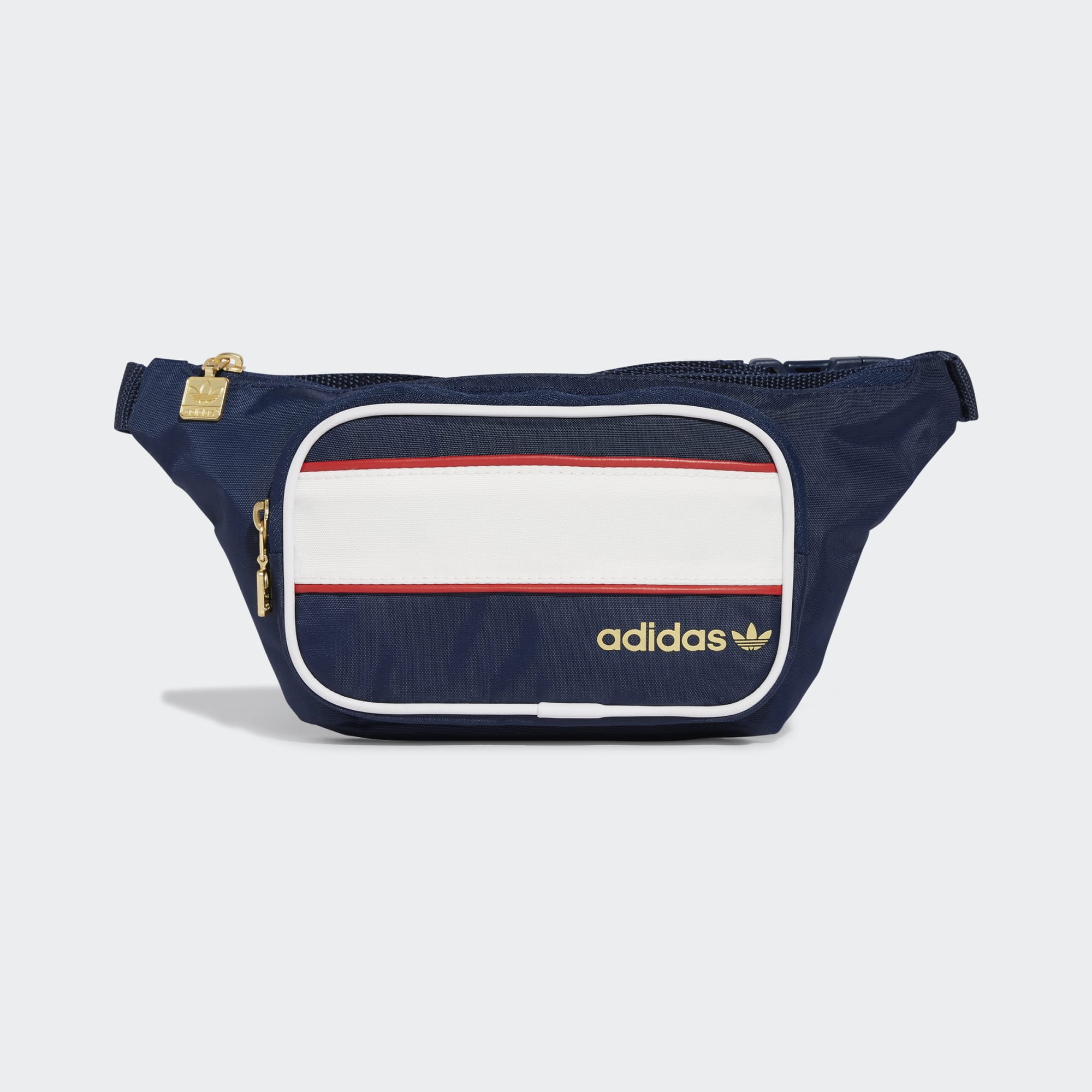 Adidas fanny pack slides store