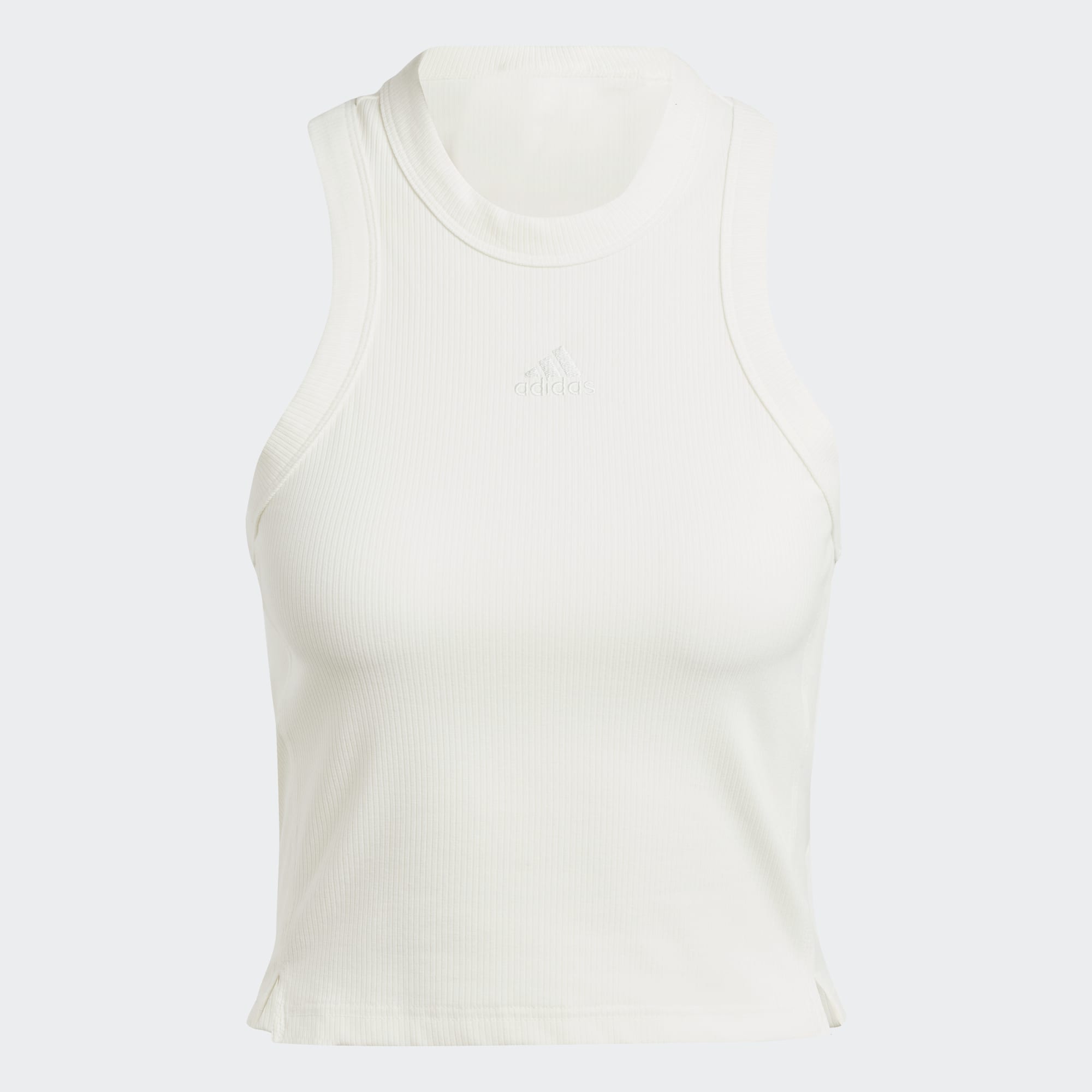Lounge Ribbed Crop Tank Top