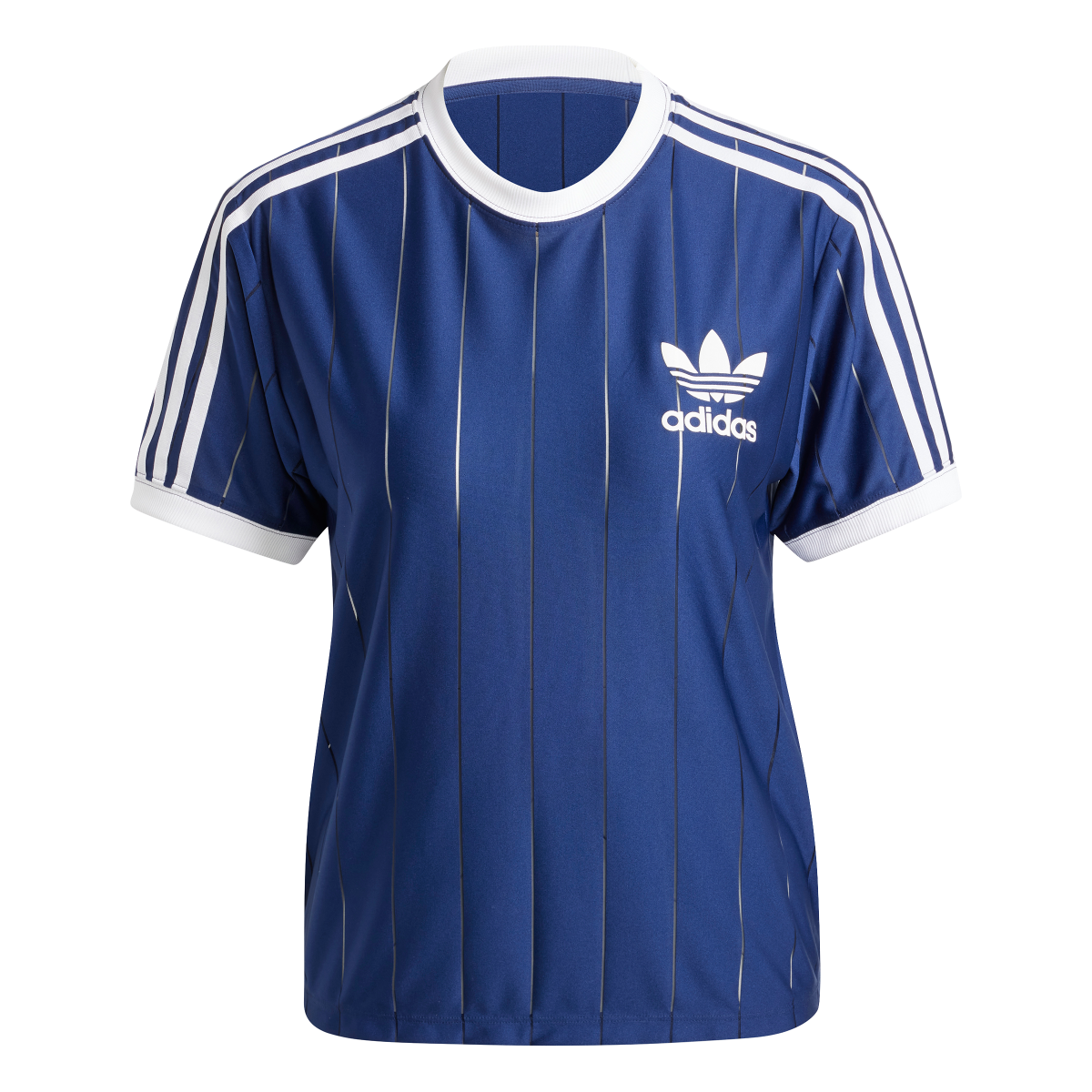 Adidas pinstripe t shirt store