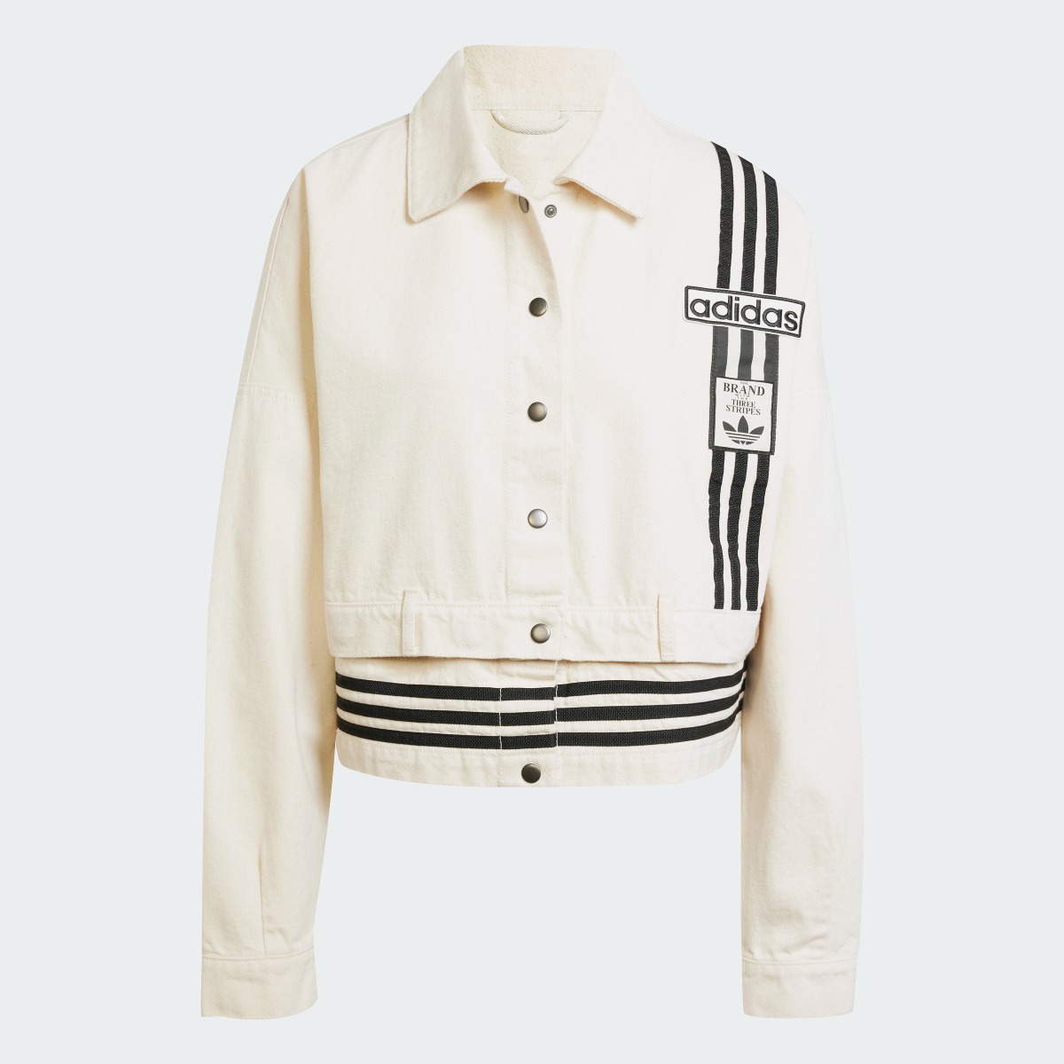 【ADIDAS】Adibreak Denim Two-In-One Track Top ★ CLOTHING - Adibreak Denim Two-In-One Track Top - Black